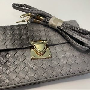 Woven Ombré Mini Purse